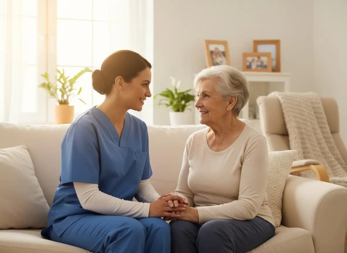 پرستار پاسار کلینیک در کنار بیمار در منزل
